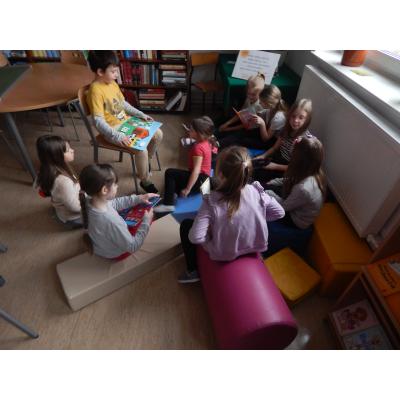 Kontynuujemy akcje promujące czytelnictwo w naszej bibliotece!