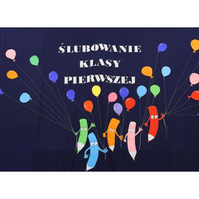 Uroczystość ślubowania uczniów klasy pierwszej