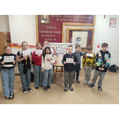 W Zespole Szkolno-Przedszkolnym w Nowych Piekutach świętowaliśmy Międzynarodowy Dzień Języka Ojczystego