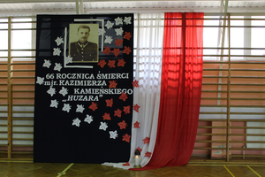 66. rocznica śmierci majora Kazimierza Kamieńskiego Zdjęcie do artykułu 66. rocznica śmierci majora Kazimierza Kamieńskiego