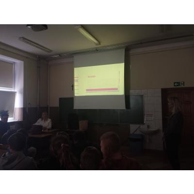 Spotkanie z pracownikami Sanepidu Spotkanie z pracownikami Sanepidu