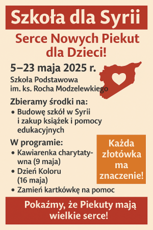 Zdjęcie do artykułu Serce Nowych Piekut dla Syrii