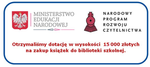DOFINANSOWANIE W RAMACH REALIZACJI NARODOWEGO PROGRAMU ROZWOJU CZYTELNICTWA 2.0 W 2022 ROKU Zdjęcie do artykułu DOFINANSOWANIE W RAMACH REALIZACJI NARODOWEGO PROGRAMU ROZWOJU CZYTELNICTWA 2.0 W 2022 ROKU