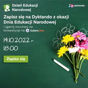 Dyktando z nagrodami na Dzień Nauczyciela Zdjęcie do artykułu Dyktando z nagrodami na Dzień Nauczyciela