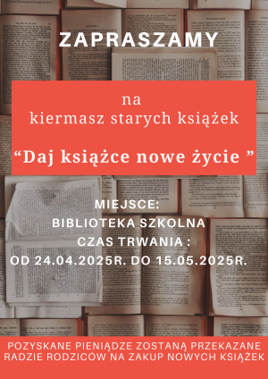 Zdjęcie do artykułu Kiermasz książek