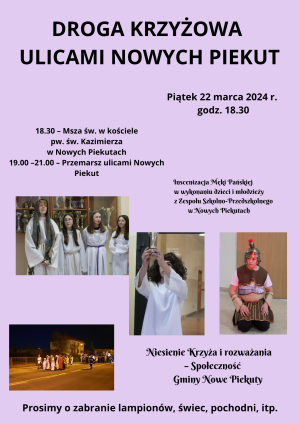Zdjęcie do artykułu Droga Krzyżowa ulicami Nowych Piekut