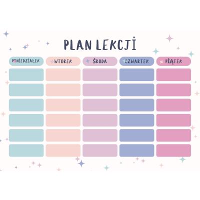 Uwaga!!! Zmiana planu lekcji