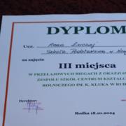 dyplom Anna Ł. III m